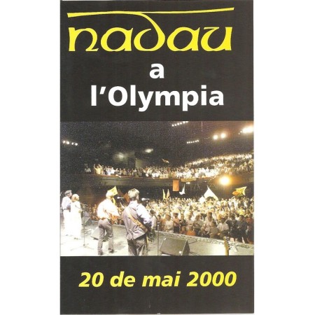 NADAU A L'OLYMPIA 2000 VHS